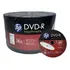 50 Undades Dvd-r 4.7gb 16x 120 Min Printable Hp Original