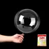 50 Unidades De Balões Bolha Transparentes De 22 Cm