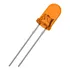 50 X Led Difuso Laranja 5mm
