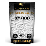 500 Capsulas Vazias De