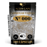 500 Capsulas Vazias De