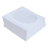 500 Envelope Cd Branco C visor Transparente