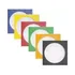500 Envelope De Papel Colorido Para Cd dvd Com Visor