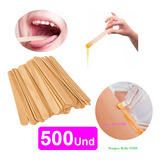 500 Espatula Depilacao Palito