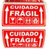 500 Etiquetas Para Transporte De Mercadorias, Cuidado Frágil