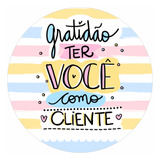 500 Etiquetas Redondo 3x3cm