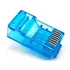 500 Peças Conector Rj45 Macho Fast Track Gts Cat5e Azul C/nf