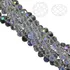 500 Pedra Cristais Swarovski 8mm Branca Boreal Furta Cor 