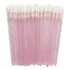 500 Pincel aplicador Descartável De Batom Gloss Cor Rosa gliter