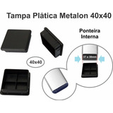 500 Tampas Plasticas Metalon