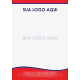 500 Unid Receituario 15x21