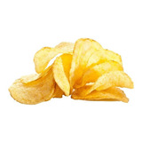 500g Batata Frita Chips Lisa Para Revenda Sem Sal Na Caixa
