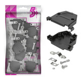 50x Capa Plástica Preta Para Conector Db25   Alta Qualidade   5 