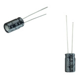50x Capacitor Eletrolítico 220uf X 16v 105 Kit C 50 Peças Chipsce