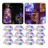 50x Fio Led Luz De Fada Decoração De Natal Pisca Pisca 2m Cor Das Luzes Colorido