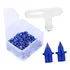 50x Picos De Sapato De Pista De Substituição De Picos Azul