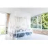 5213 Mosquiteiro Cama Queen Size Com Duas Aberturas Em Tule