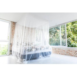 5213 Mosquiteiro Cama Queen Size Com Duas Aberturas Em Tule