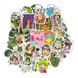 54 Adesivos Maconha Erva