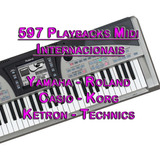 597 Playbacks Midi Internacionais
