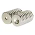 5pcs Imã De Neodimio Disco 20x3   20mm X 3mm Com Furo   N35