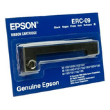 5un   Fita Black preta Erc 09b Impressora Original Epson