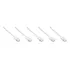 5x Adequado Para Cabo De Dados Do iPod Shuffle Usb Mp3 Charg