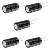 5x Capacitor Eletrolítico 150uf X 450v 105  Kit C 5 Peças