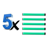 5x Cilindro Refil Compativel