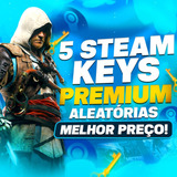 5x Jogos Premium Steam