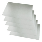 5x Placa Mica Forno Microondas 280mm X 420mm   28cm X 42cm
