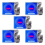 5x Rolamento 6204 Zzc3