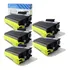5x Toner Tn580 Tn650 P/ Uso Brother Dcp-8065dn Dcp-8085dn