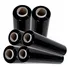 6 Bobina Filme Stretch Preto 500mm X 0,25mic Embalar Correio