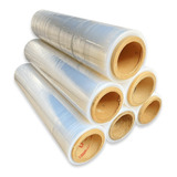 6 Bobinas Filme Stretch 500x0 25 Virgem 6 Rolos