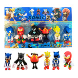 6 Bonecos Sonic Tails