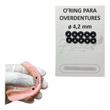 6 Borracha O ring 4 2 Overdenture Dentadura Odont Implante