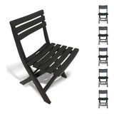 6 Cadeiras Dobrável Em Plástico Preta Suporta 110kg Arqplast Cor Da Estrutura Da Cadeira Preto Cor Do Assento Preto Desenho Do Tecido Liso