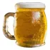 6 Caneca Vidro Buchudinha 500ml Bar Brasil Bebida Gelada Cor Incolor Lisa