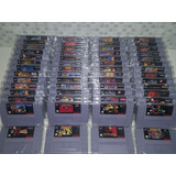 6 Cartuchos P/ Super Nintendo A Sua Escolha!