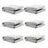 6 Cobertor Manta Térmica Aluminizado Isolante Emerg Resgate