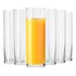 6 Copos Vidro Long Drink Festa Coquetel Água Suco Tubo 300ml Cor Clear