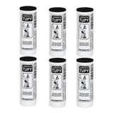 6 Corante Tupy Tinta Tintura Tingir Roupa Preto