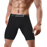 6 Cuecas Masculinas Box Boxer Ciclista Long Leg Adulto