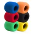 6 Espumas Colorida Para Microfone Anti Puff Liverpool Cor Colorido