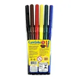 6 Estojo Caneta Hidrocor