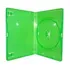 6 Estojo Capa Dvd-cd Case X-box Verde Sony 14 Mm Novo