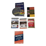 6 Livros Dicionário, Guia De Conversação, Expressões Idiomáticas, Espanhol, Alemão, Inglês 
