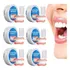 6 Pares De Dentaduras De Silicone Macio Para Um Sorriso Conf