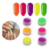 6 Pigmentos Neon Em